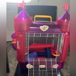 Pink and Purple Castle Playset